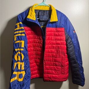 Tommy Hilfiger Men's Colorblock Puffer Jacket